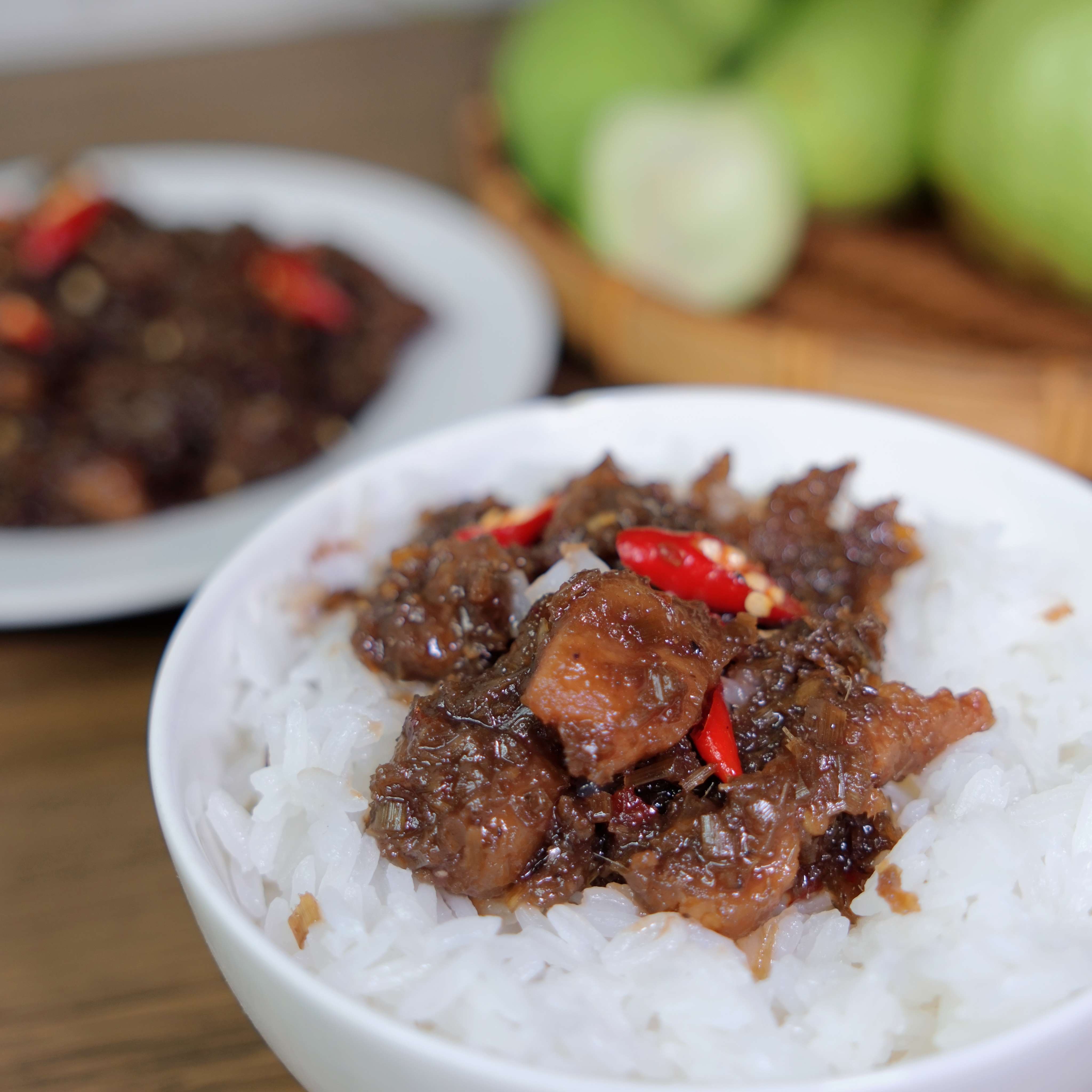 MẮM RUỐC XÀO TÉP MỠ