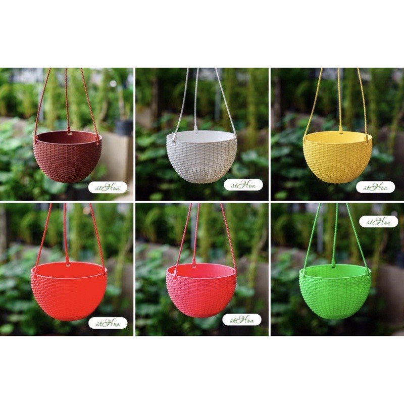 Chậu Treo Mây Nhỏ (Kèm Quai Treo)