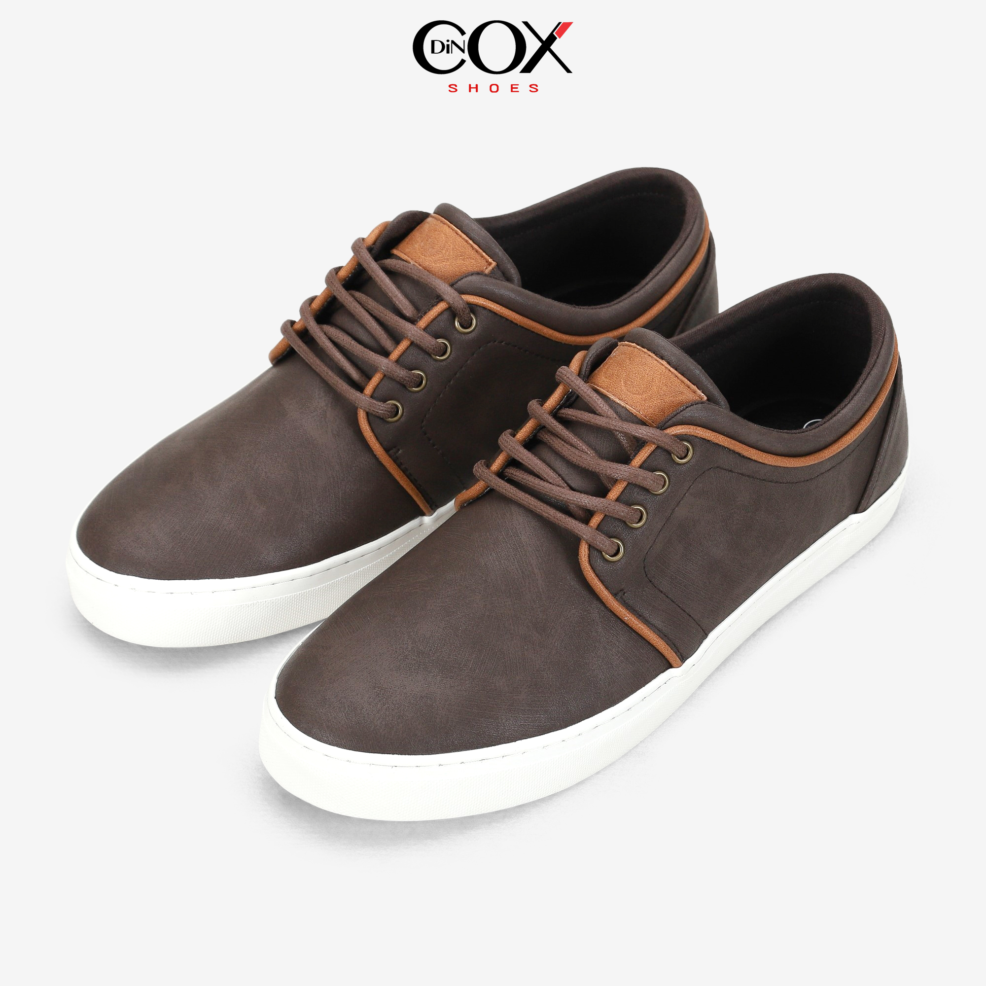 Giày Thể Thao Nam DinCox Dark Brown C03