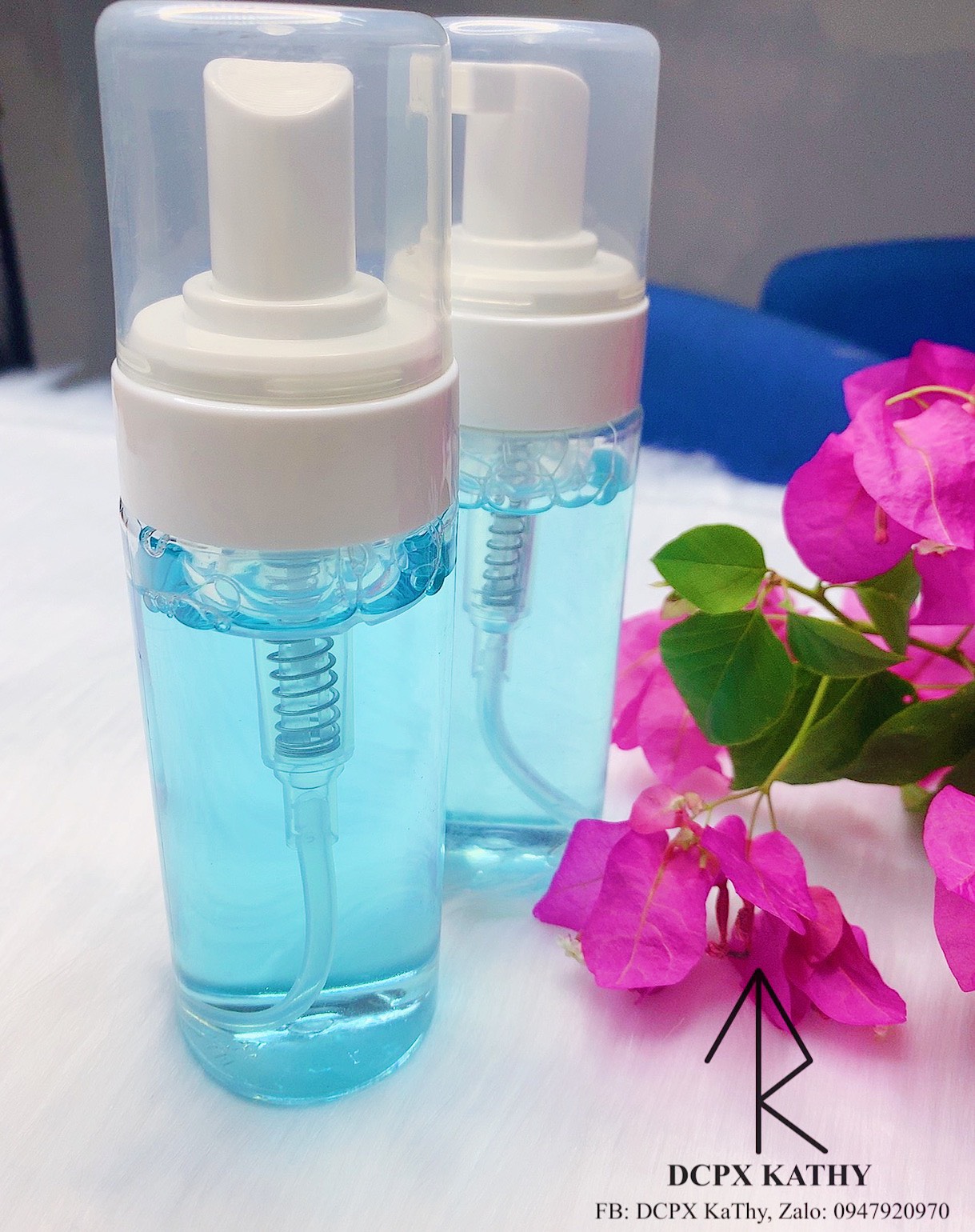 BLUESOAP chai tạo bọt pha sẵn 150ml