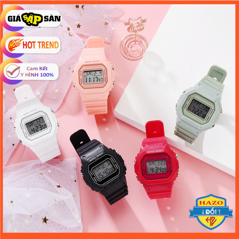 Nơi bán ĐỒNG HỒ DÂY CAO SU SPPORT VISON SUPER D405 MẶT VUÔNG CỰC HOT