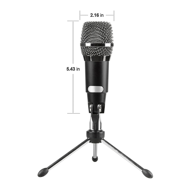 Micro thu âm cổng USB dùng cho máy tính để chat voice, video call TXB-2805USB