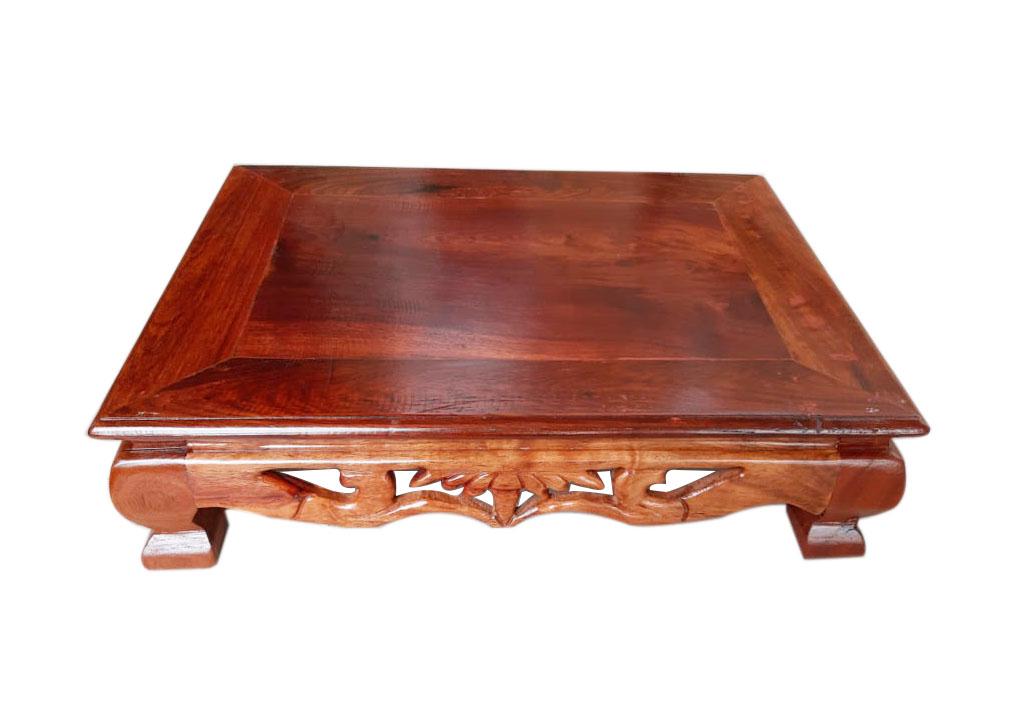 Bàn gỗ đa năng gỗ hương ( tặng kèm hộp giấy gỗ vuông)