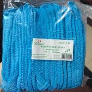 Bịch 100 cái bao trùm tóc (Nón giấy y tế/ nón con sâu)
