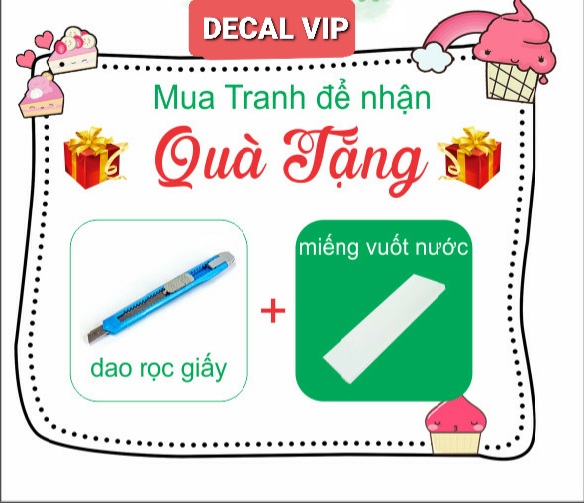 tranh 3d dán hồ cá  DECAL VIP- IN THEO KÍCH THƯỚC HỒ ( tranh lưng )