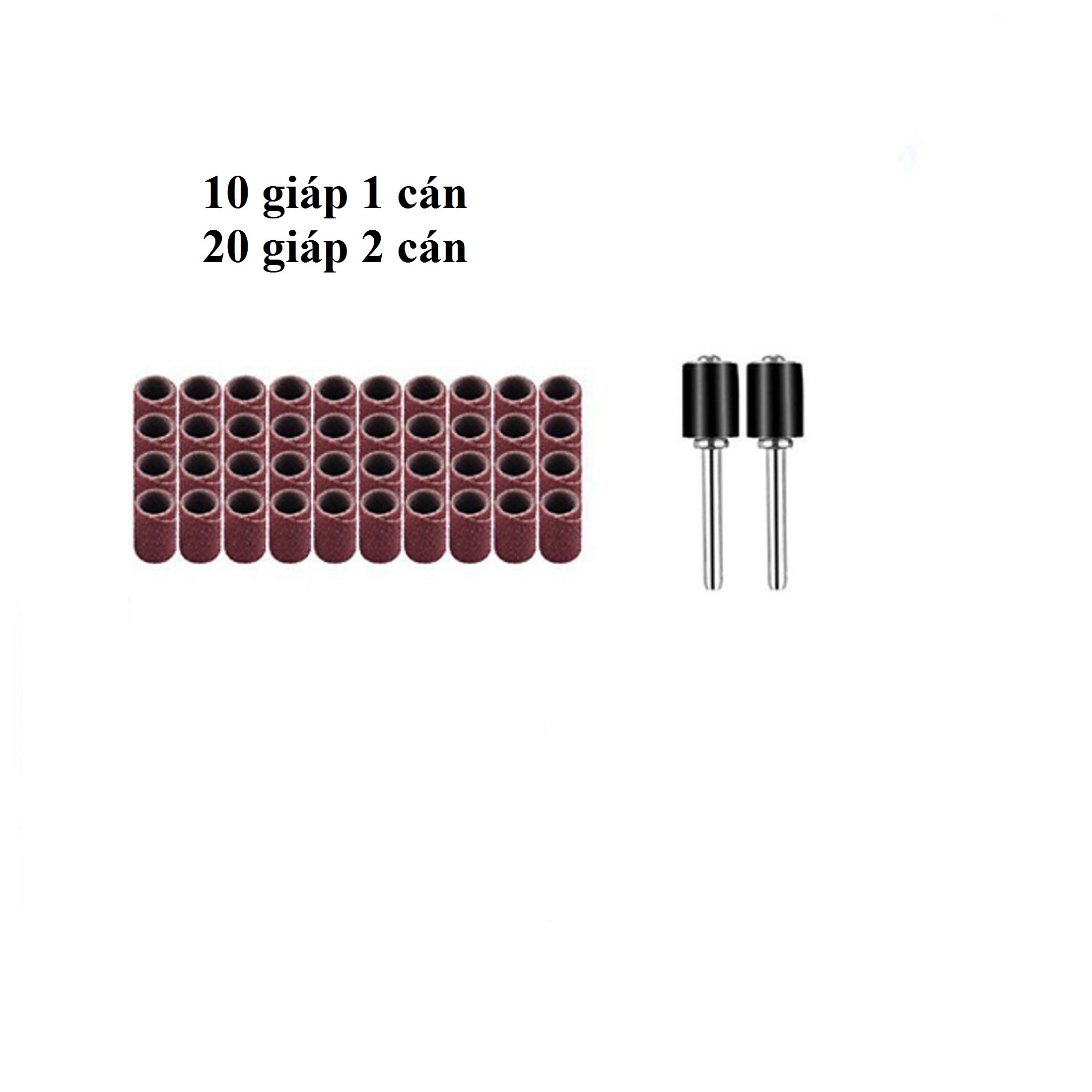 Cuộn giáp tròn cán 3mm cho máy khoan mài khắc - mũi giáp mài khắc