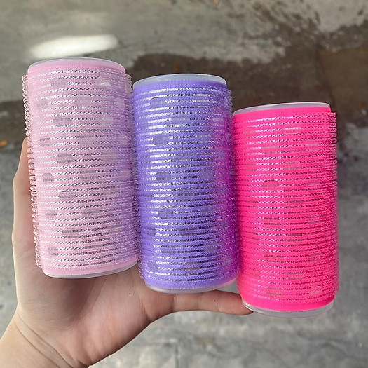 Lô Cuốn Tóc Tự Dính Lõi Nhôm Hàn Quốc