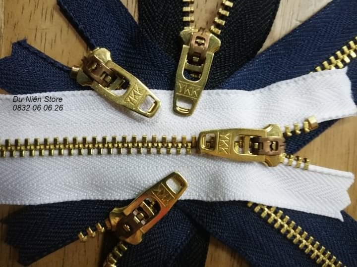 Dây Kéo Quần Jean YKK Lẻ 5 Sợi