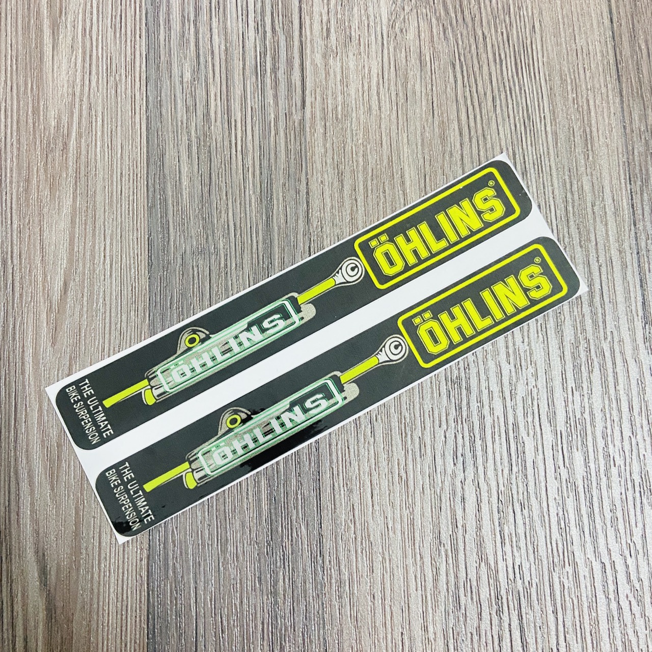 TEM dán phuộc xe máy, Tem LOGO huy hiệu phản quang dán trang trí phuộc xe máy nhiều STICKER độc đáo