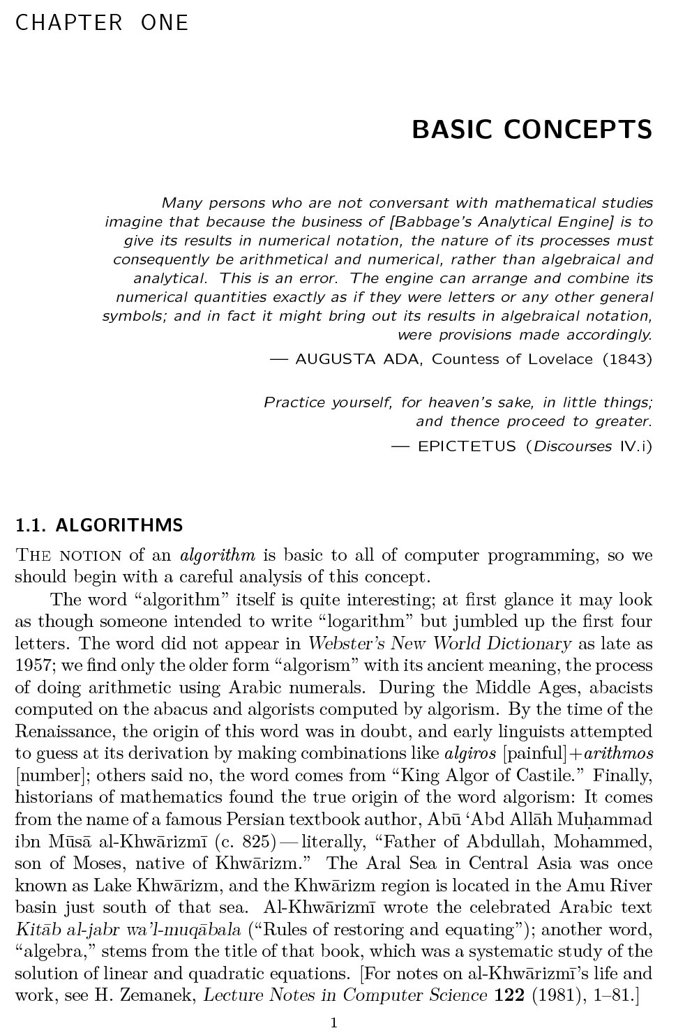 sách The Art of Computer Programming Volume 1 Fundamental Algorithms, 3rd Edition