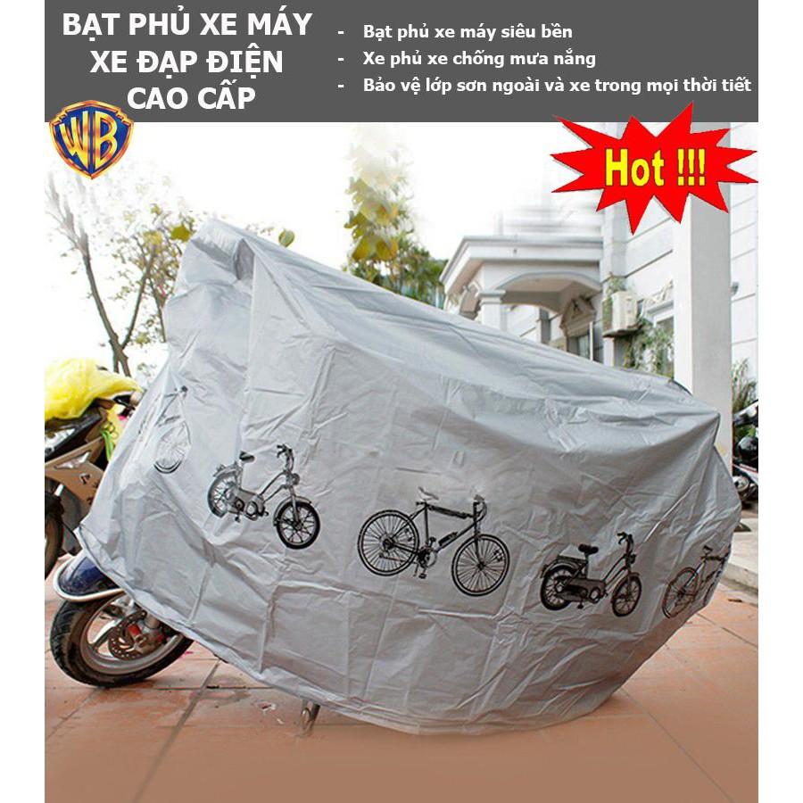 [HCM]BẠT PHỦ CHE MƯA NẮNG XE MÁY