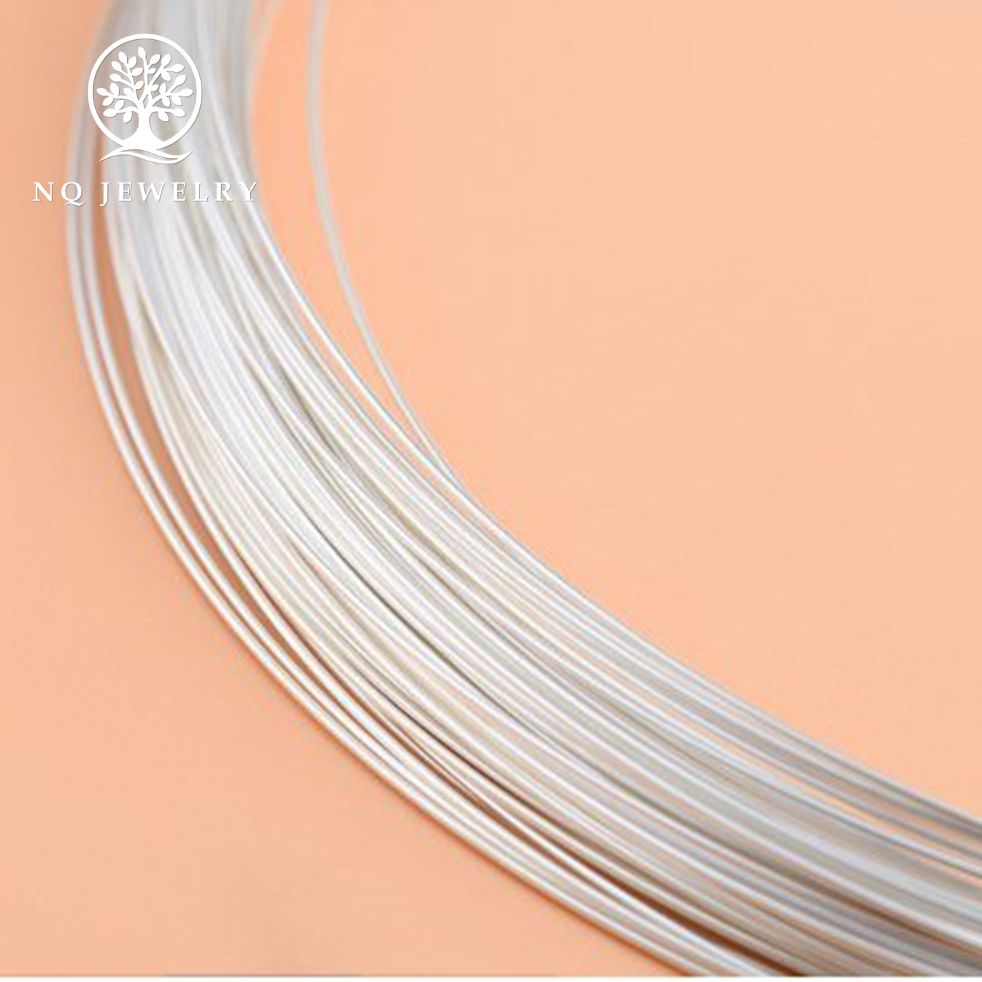 Dây bạc làm vòng tay mặt dây chuyền handmade - NQ Jewelry