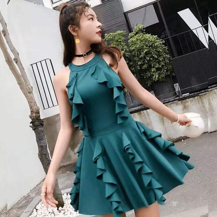 set bikini kèm khăn thổ cẩm