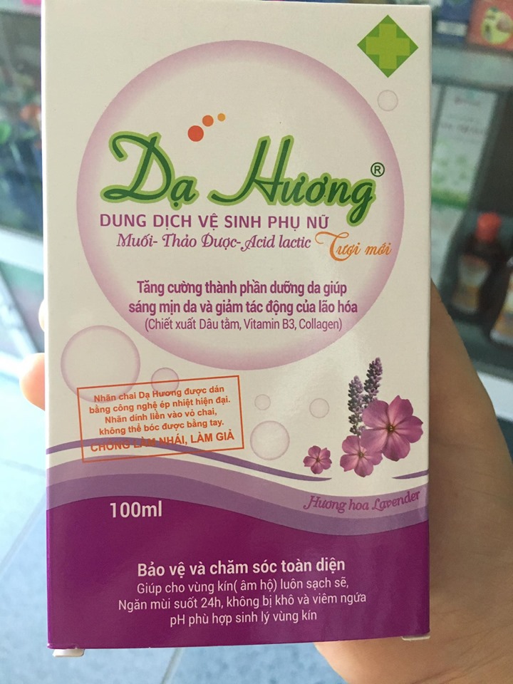 DUNG DỊCH VỆ SINH PHỤ NỮ DẠ HƯƠNG - MÀU TÍM
