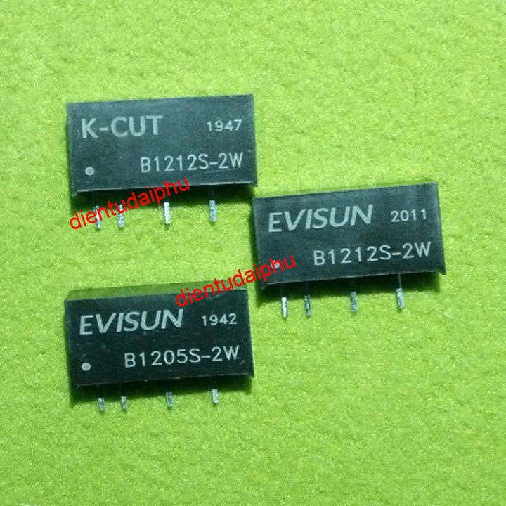 [HCM]Cách ly nguồn cho Bluetooth EVISUN1205 DC-DC 12-5Vdc 2W
