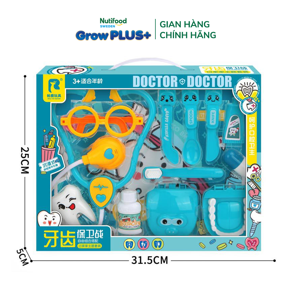[Gift] Đồ chơi - Hộp bác sĩ khám răng