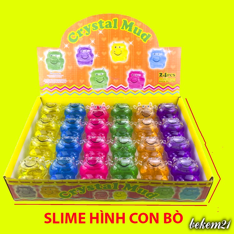 Đồ chơi Slime Hình Trẻ Em Lọ Nhỏ Mắt Kim Tuyến Dạng Lỏng Slam Gudetama