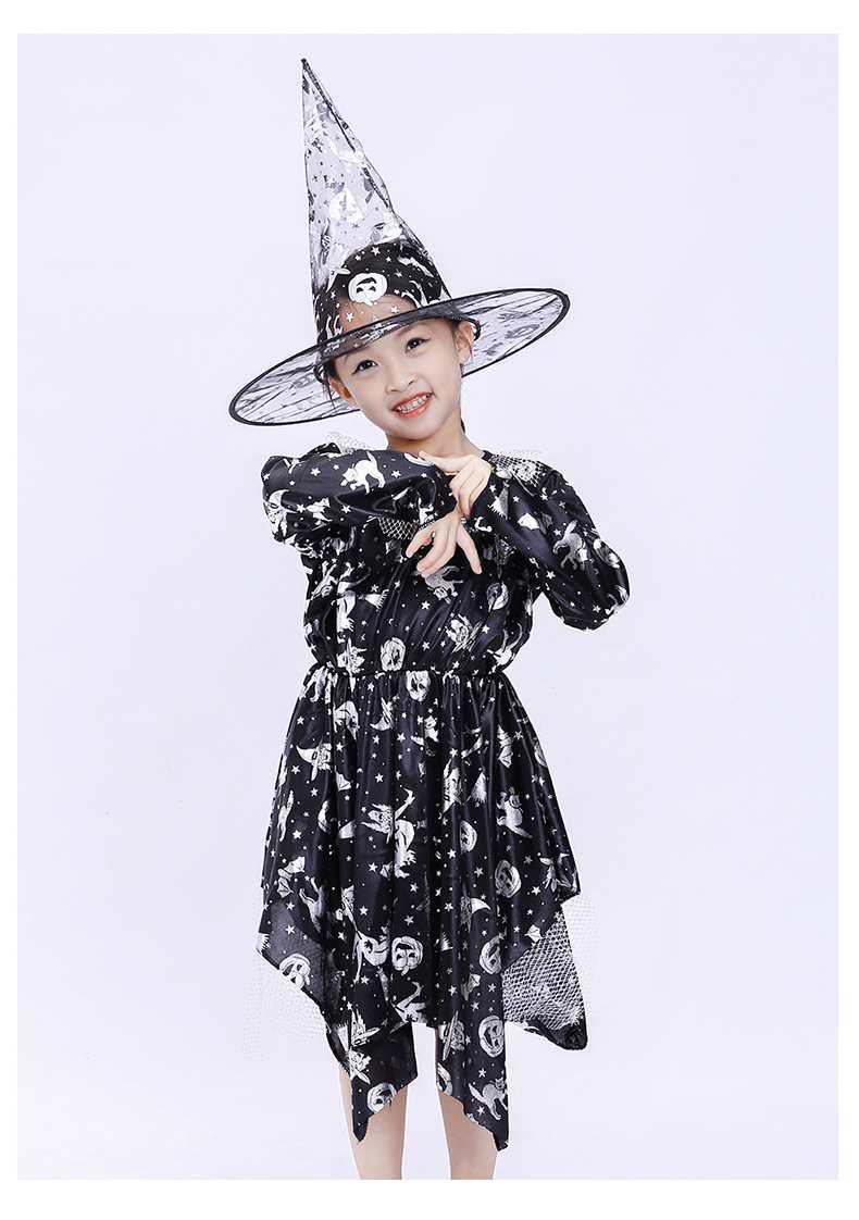 Trang phục phù thủy cho bé gái Halloween