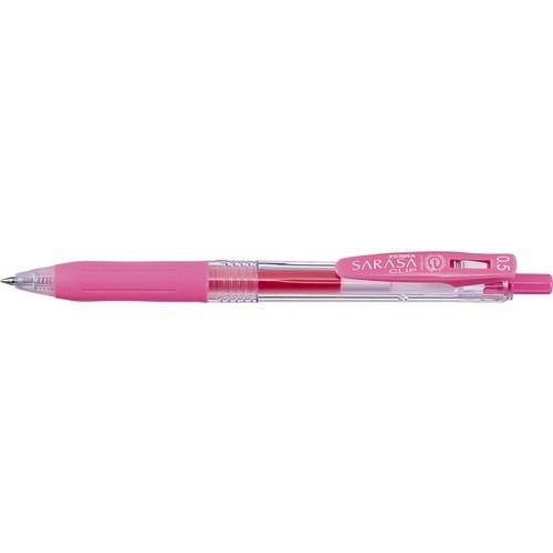 Jj15-p- viết bi sarasa clip 0.5- hồng