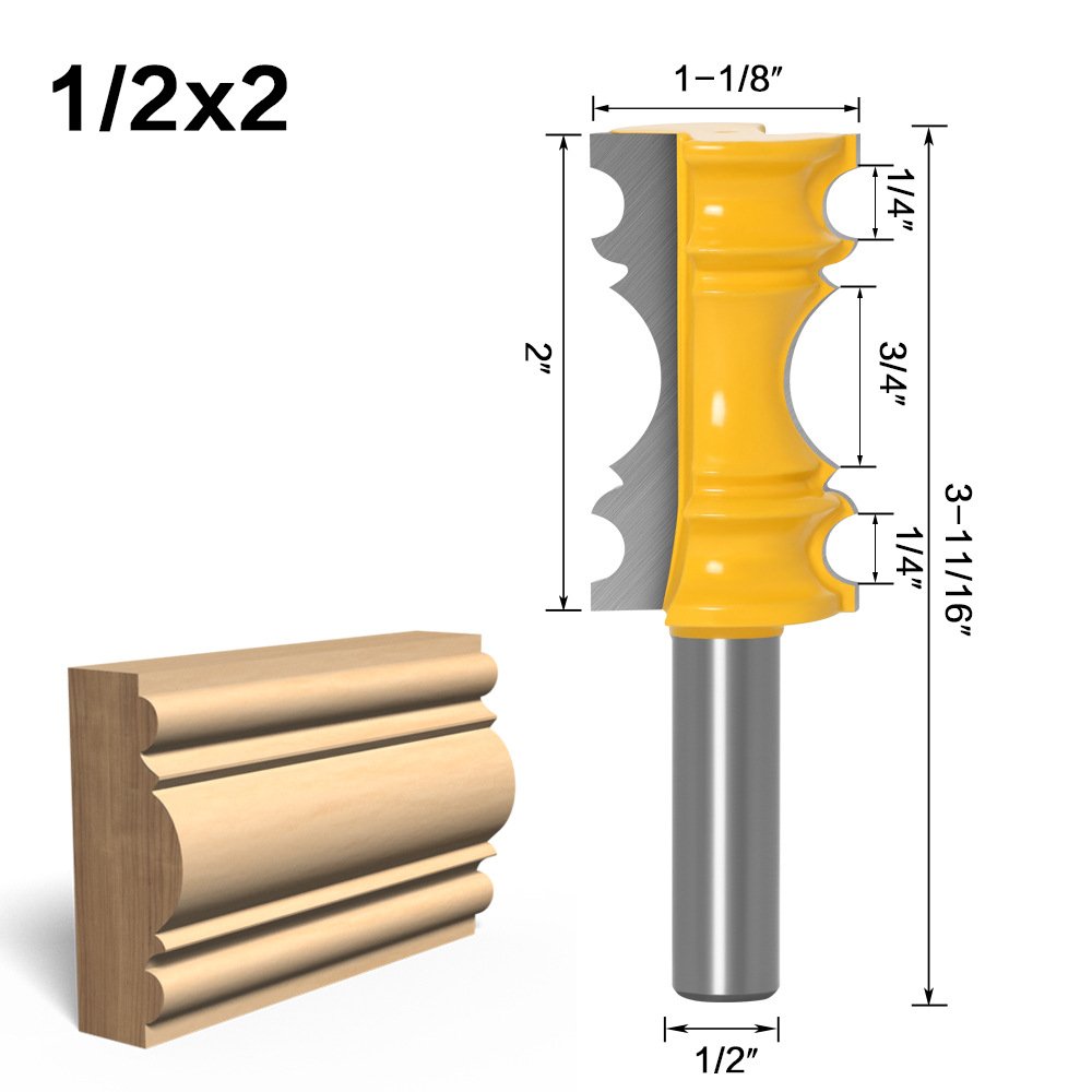 Mũi Soi Chỉ Gỗ - Mũi Phay Phào Chỉ 51mm