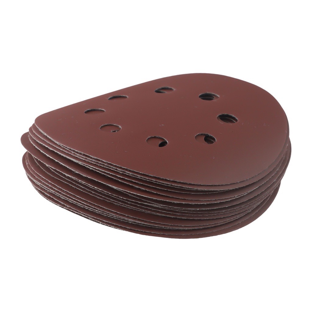 (Combo of 5) Round Sandpaper with 180mm Holes (Smoothness from 40 to 320)