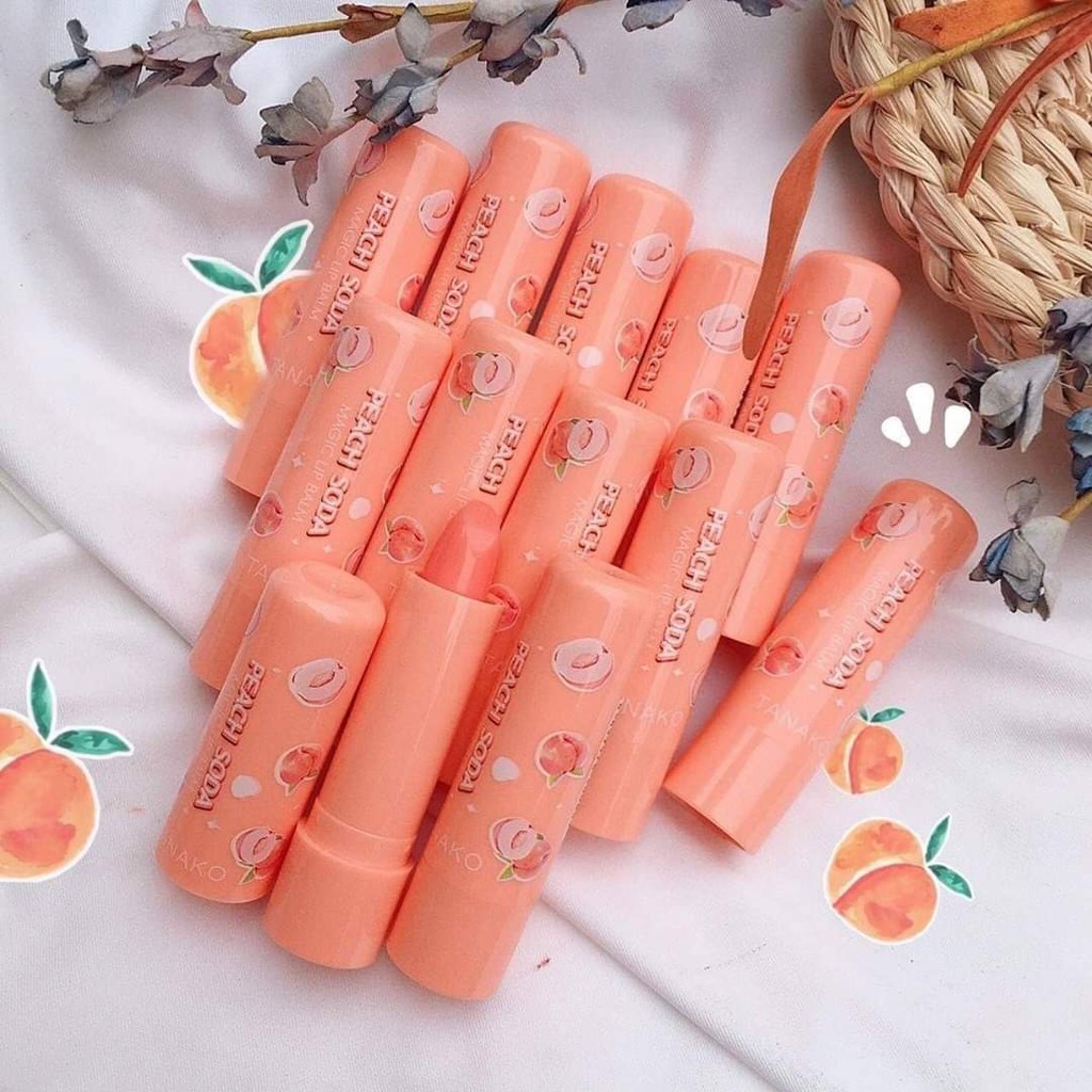 Son Dưỡng Môi Đào Tint Hồng - Peach Soda