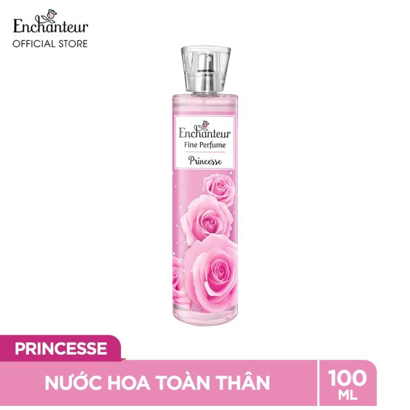 Nước hoa toàn thân cao cấp Enchanteur hương Princesse 100ml nhập khẩu