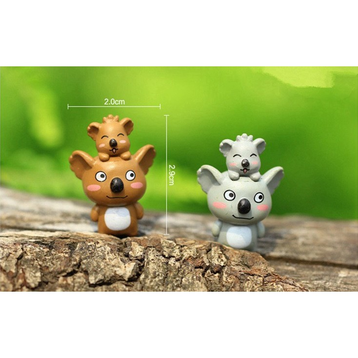 Sen đá tiểu cảnh ❤️ Gấu Koala ❤️ trang trí tiểu cảnh mini