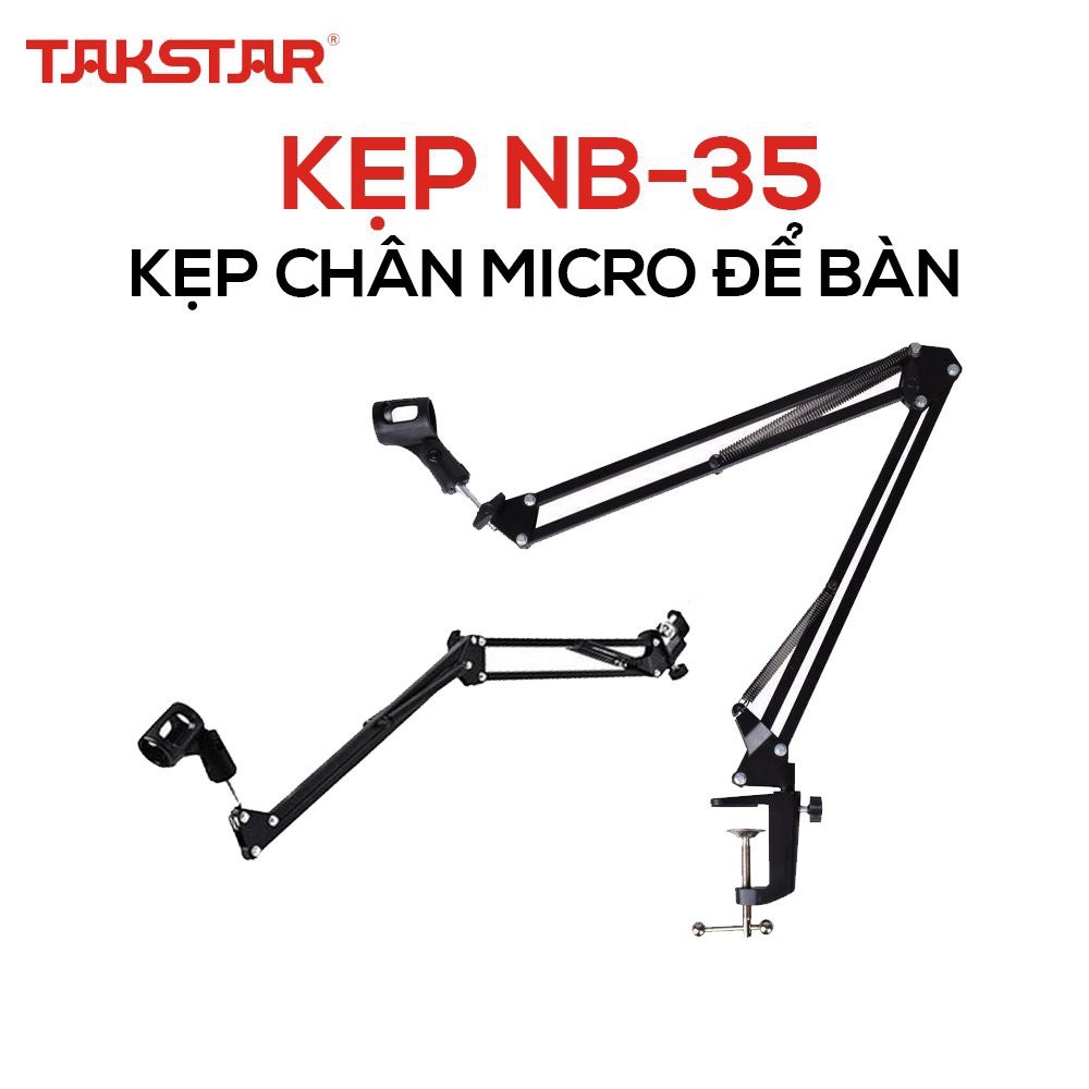CHÂN KẸP BÀN KẸP MIC THU ÂM LIVE STREAM N35
