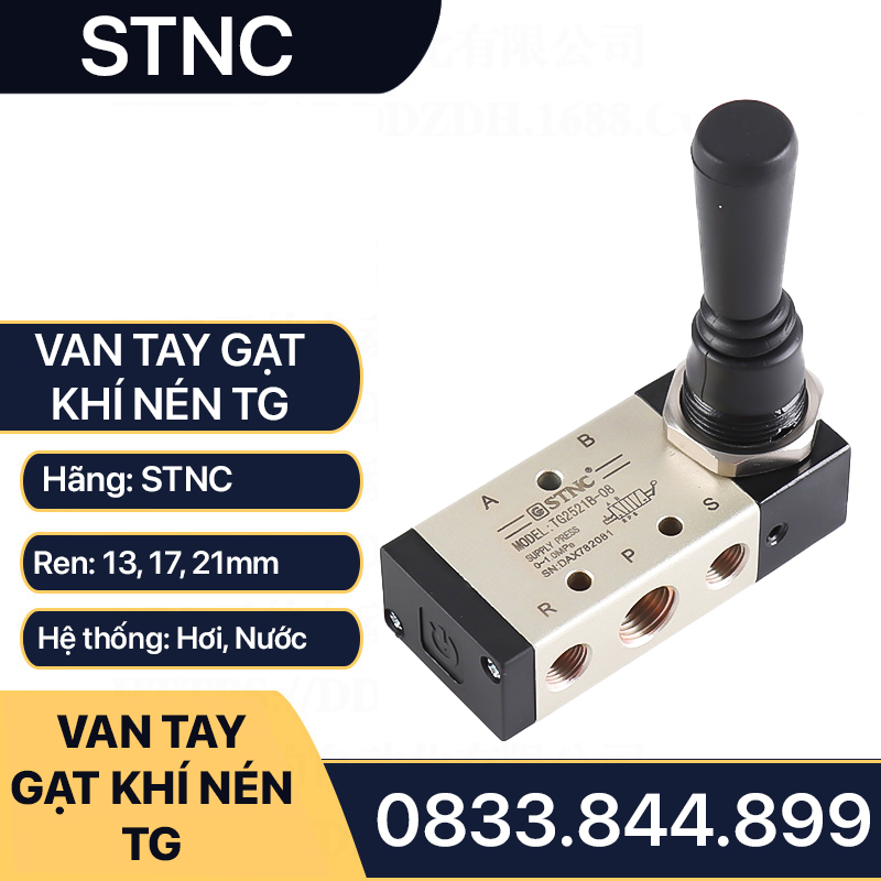 Van tay gạt, van gạt khí nén stnc tg - b