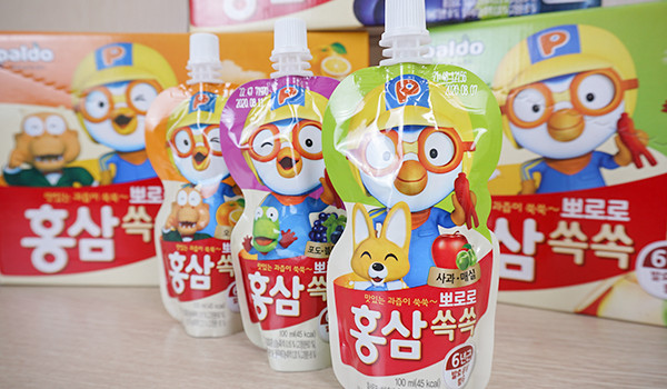 Nước trái cây Pororo Paldo Hàn Quốc chai 235ml