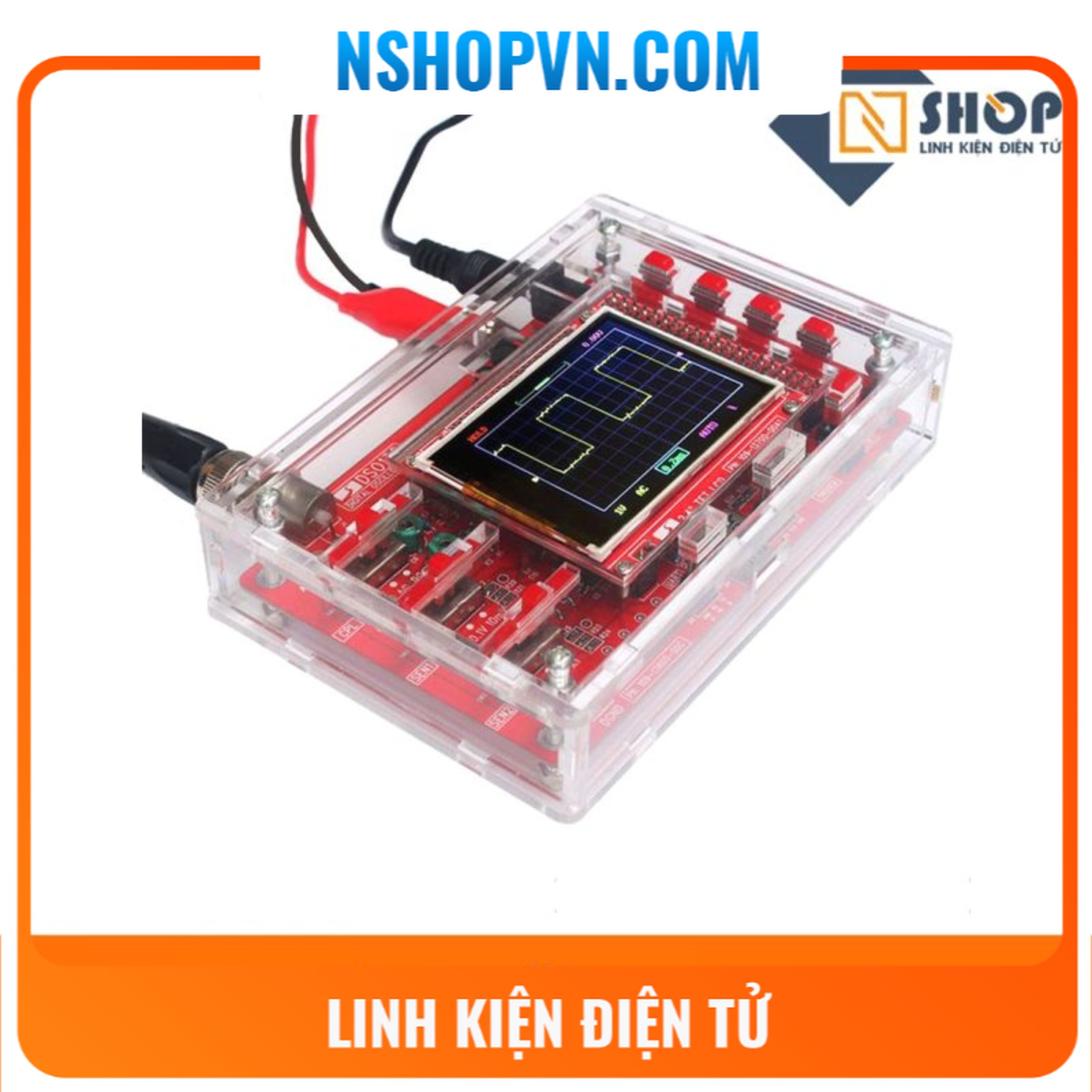 Vỏ mica máy hiện sóng Mini Digital Oscilloscope DSO138