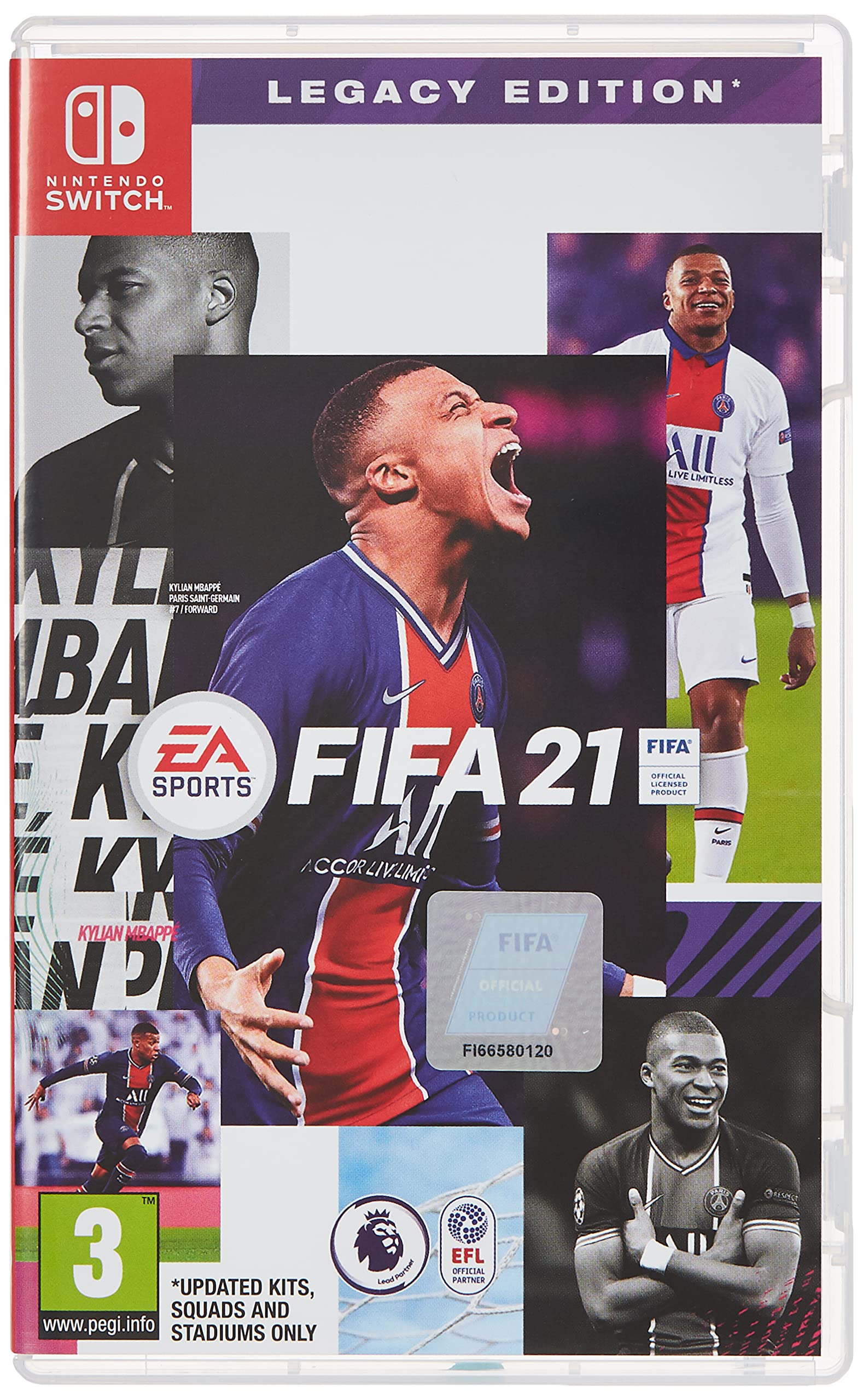 Đĩa Game switch FIFA 21