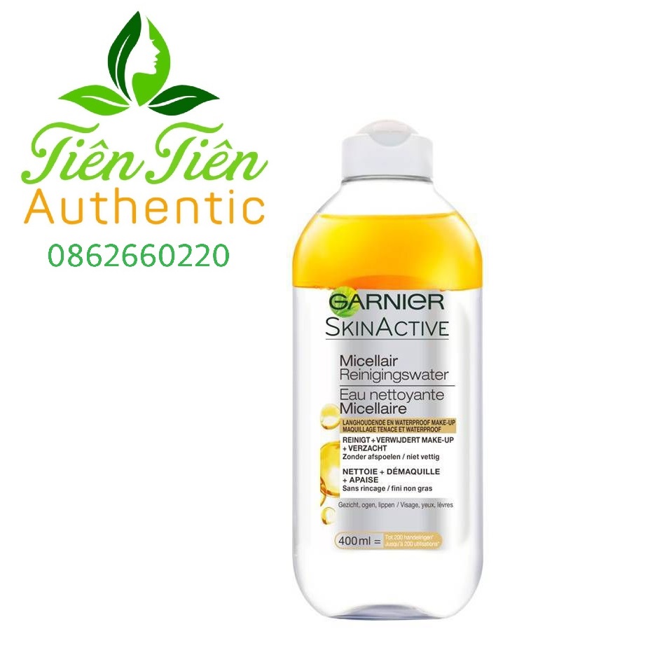 NƯỚC TẨY TRANG GARNIER DẦU VÀNG 400ML
