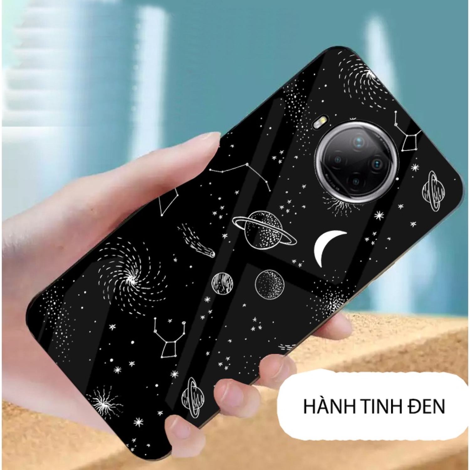 Ốp kính cường lực xiaomi redmi note 9 pro 5g, mi 10t lite 5g cao cấp