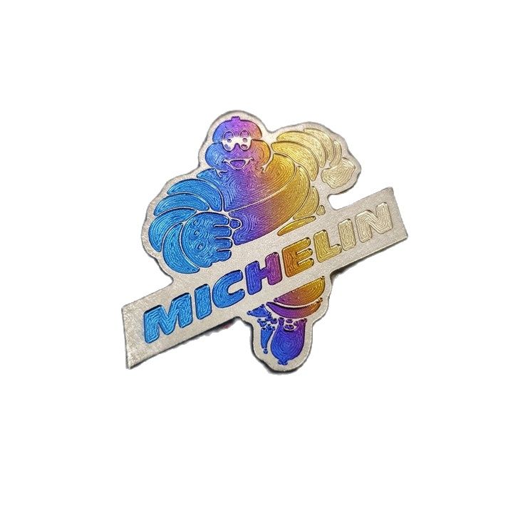Tem Titan Logo Trang Trí Xe Máy Michelin (Giá 1 tem)