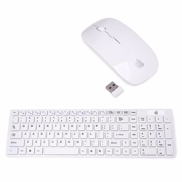 Combo bàn phím + chuột không dây, mouse + keyboard lớn