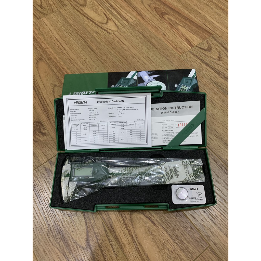 Thước cặp điện tử 150mm INSIZE 1108-150 Chính hãng - Bảo hành 1 đổi 1