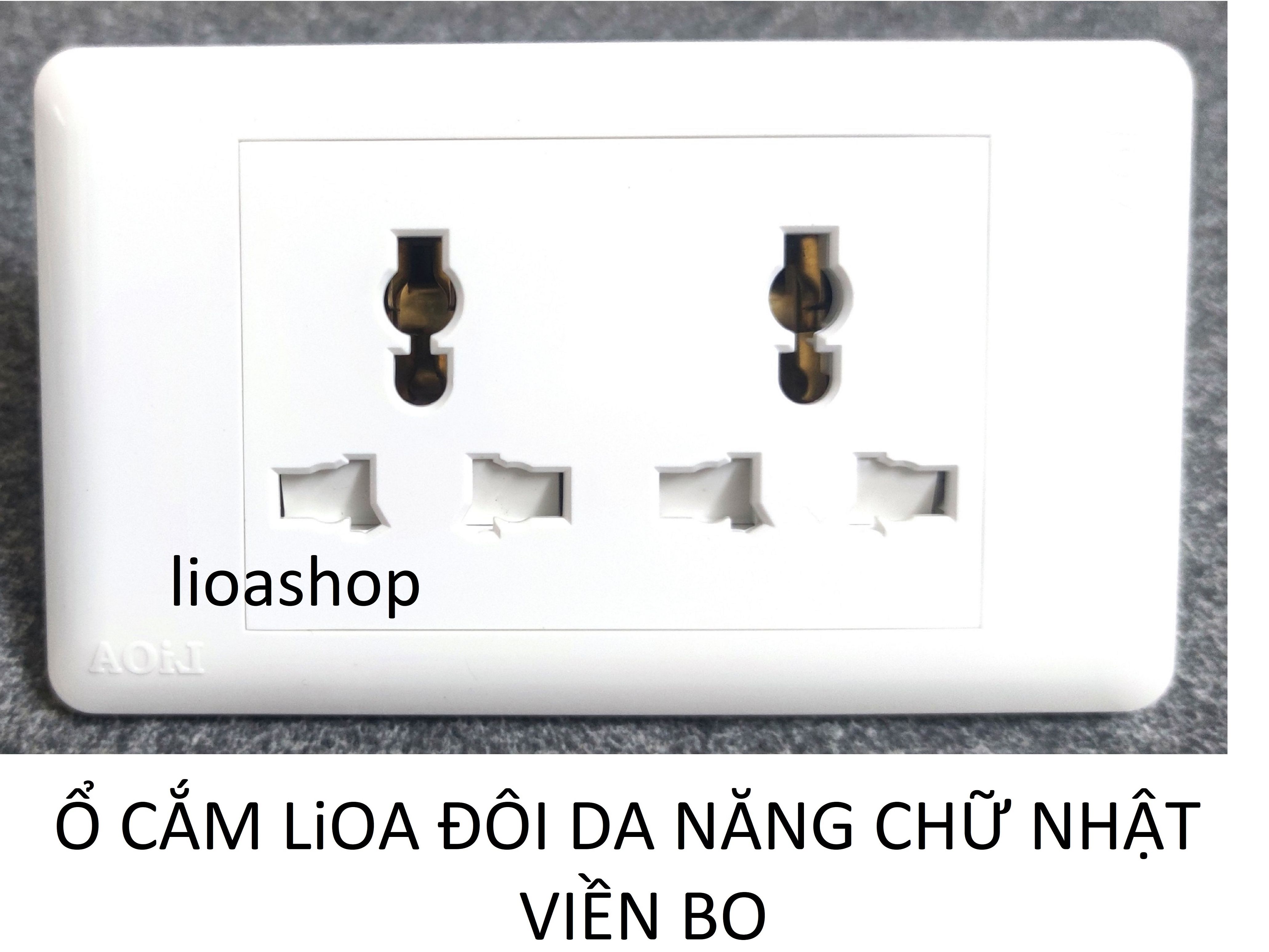 Ổ CẮM ĐÔI ĐA NĂNG LiOA