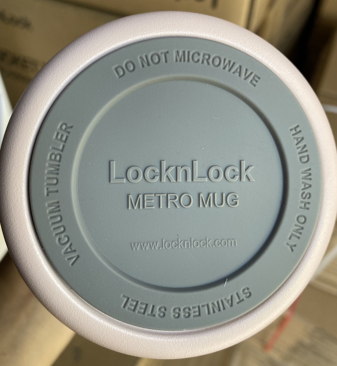 Ca giữ nhiệt LOCKnLOCK Metro Table Mug 600mL - LHC4282
