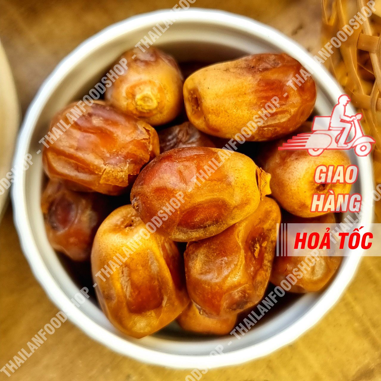 Chà Là Rời Cành Sấy Dẻo - Lon 500gr