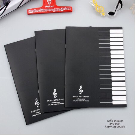 Combo 5 vở chép nhạc Piano