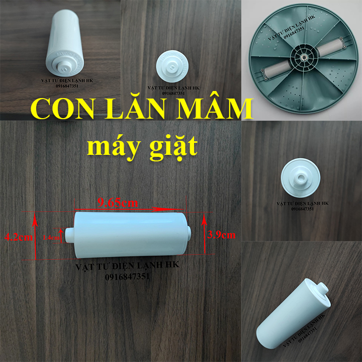 Con lăn mâm máy giặt Samsung cửa trên lồng đứng SS Sámung