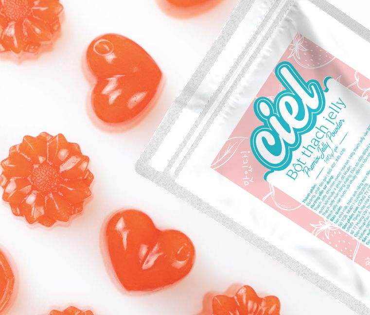 [HCM]1 GÓI BỘT THẠCH JELLY CIEL 140G