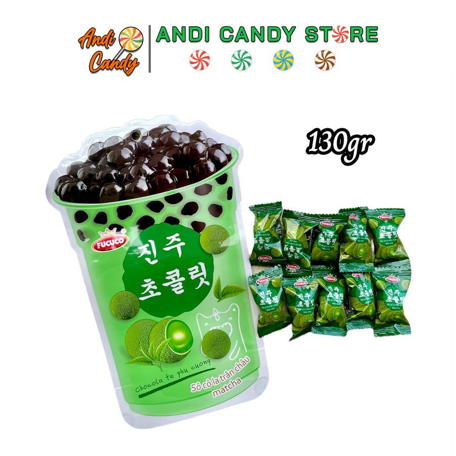130gr black sugar bubble tea candy