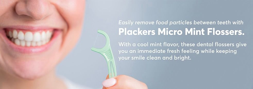 Tăm chỉ Placker Micro Mint 1 bịch 150 cây