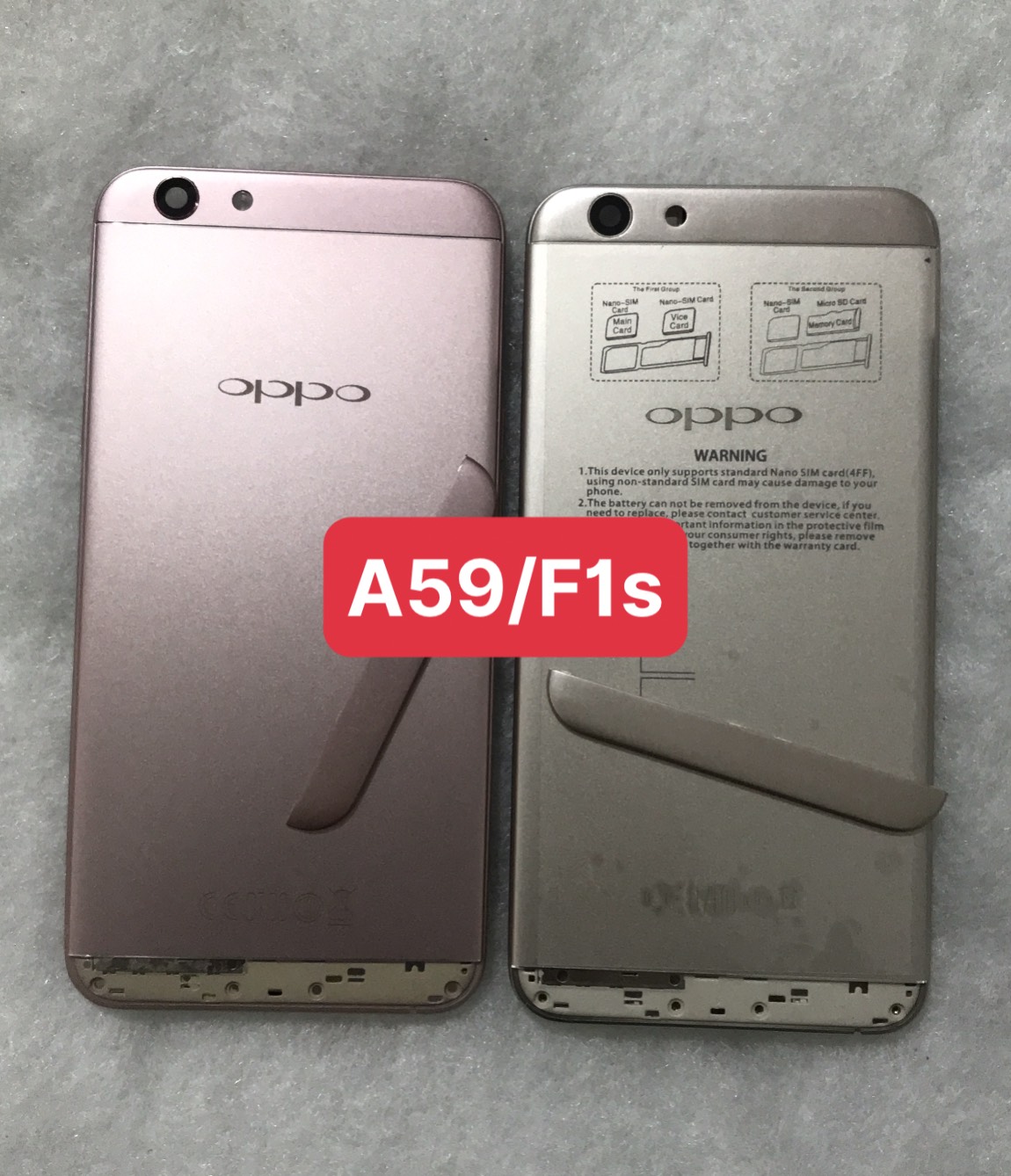 nắp lưng oppo A59 / F1s (nắp lưng sau)