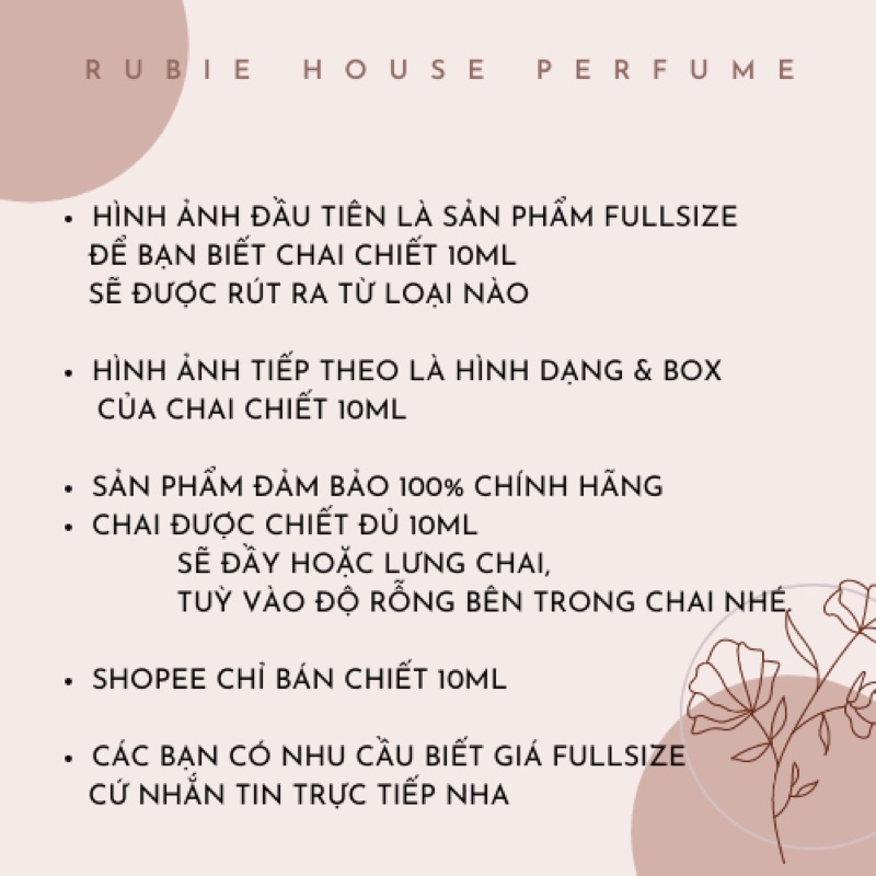10ml [ Mẫu Thử ]  • BLEU DE CHANEL •  Parfum • CHANEL