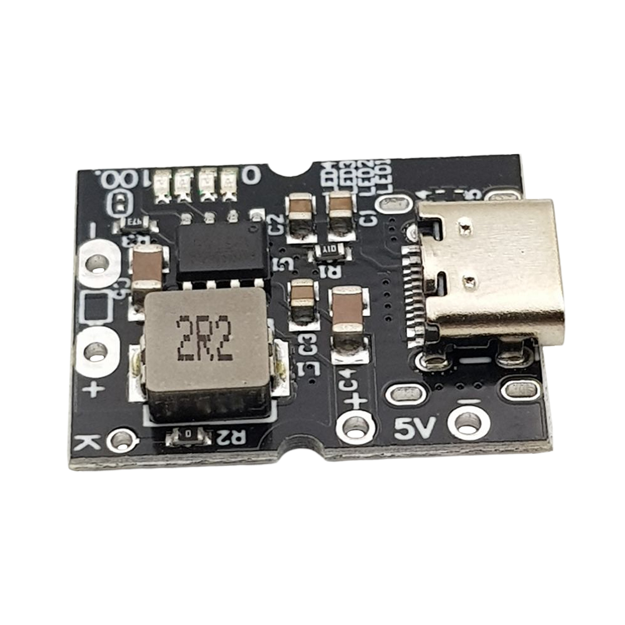 Mạch Sạc Xả Pin 18650 cổng Type C có đèn báo