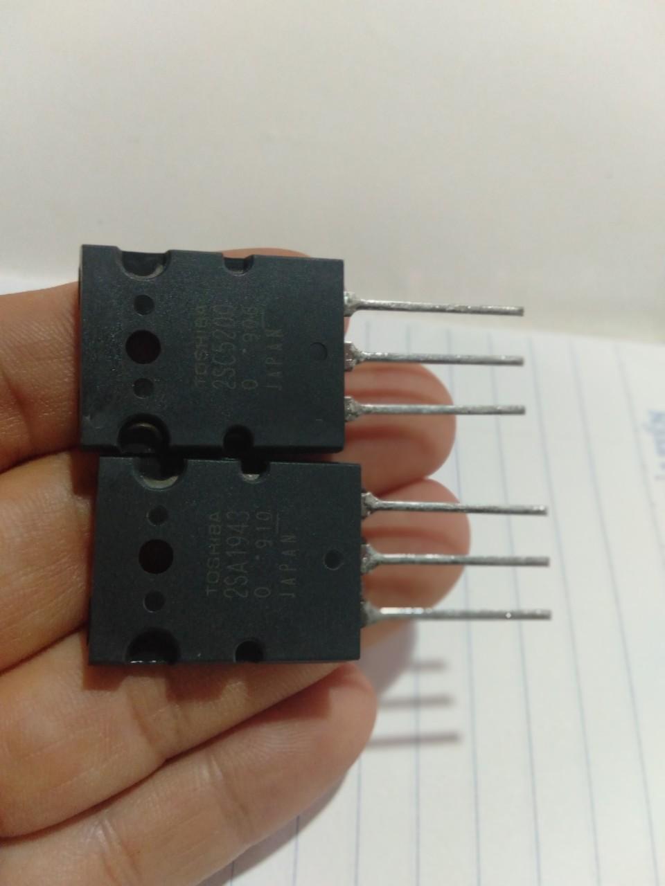 1 Cặp sò C5200-A1943 Zin